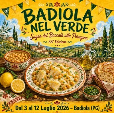 Badiola nel Verde – Sagra del Baccalà alla Perugina