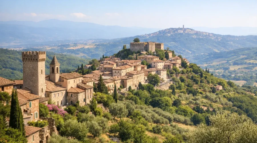 10 borghi più belli vicino Perugia