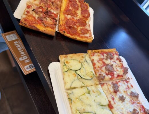 Mani e Mattero pizza al taglio