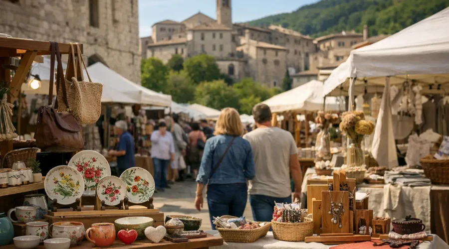 Mercatini artigianato Umbria oggi: dove andare