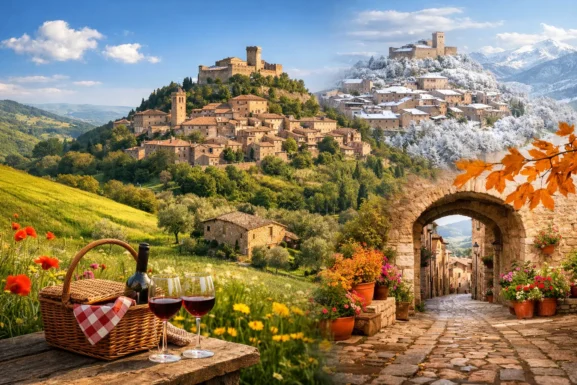Pacchetti weekend Umbria borghi per ogni stagione