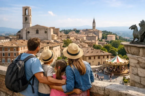 Perugia con bambini, cosa fare in famiglia