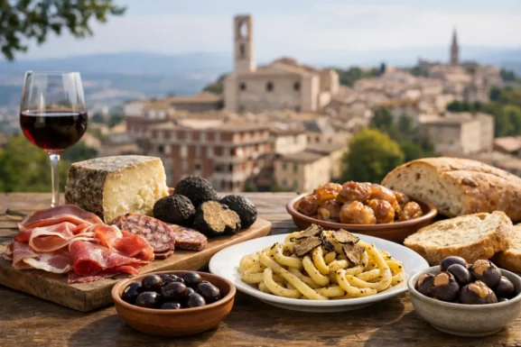 Guida ai sapori tipici perugini da assaggiare