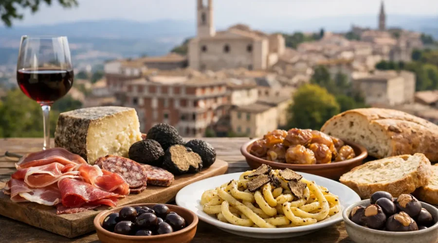 Guida ai sapori tipici perugini da assaggiare