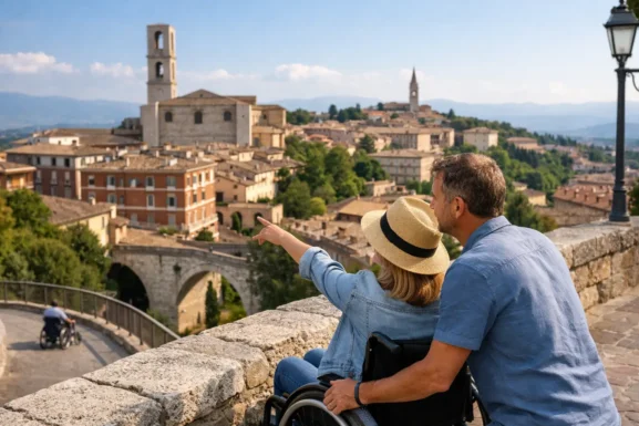 Guida turismo accessibile Perugia per tutti