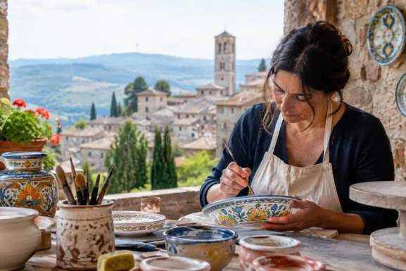 Artigianato tipico Perugia nei borghi umbri