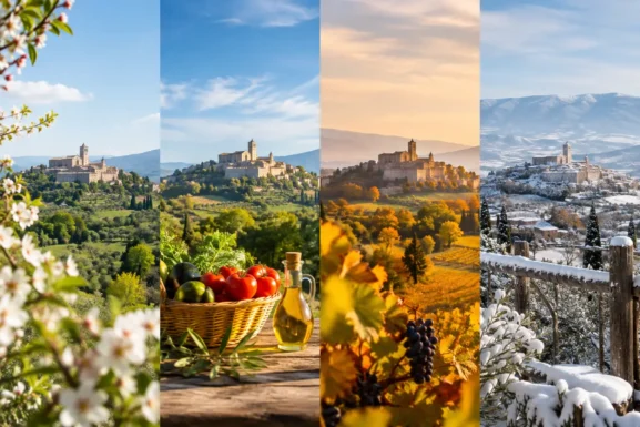 Esperienze stagionali in Umbria mese per mese